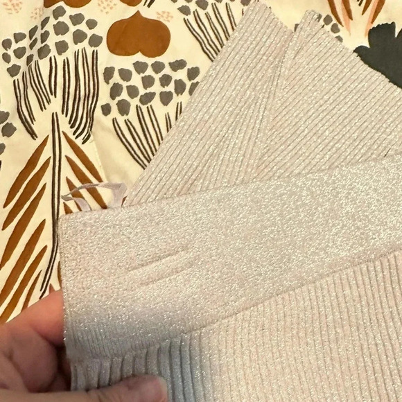 A.L.C. Logan metallic ribbed pants size Small lavender NEW $395 NWT - Picture 6 of 8